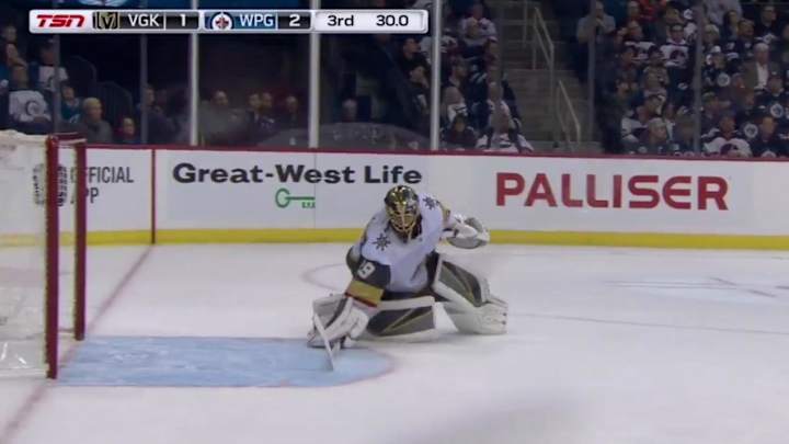 Marc-Andre Fleury Got Caught Trying a Very Sneaky Trick to Protect His Empty Net Marc-Andre Fleury Got Caught Trying a Very Sneaky Trick to Protect His Empty Net