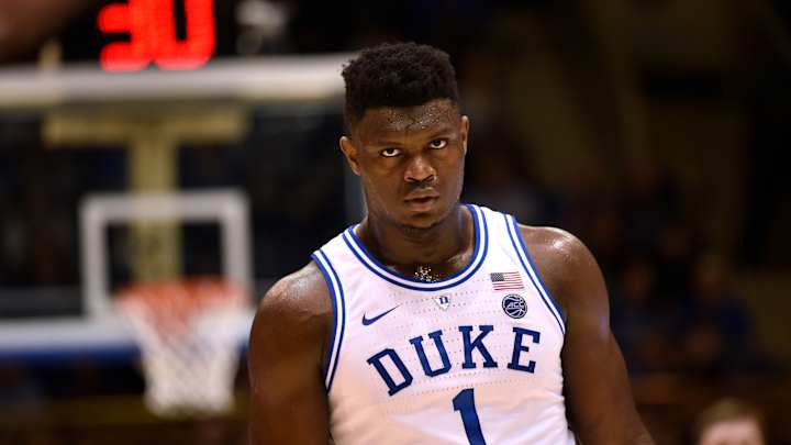 Watch: Zion Williamson Doinks Breakaway Dunk vs. Boston College