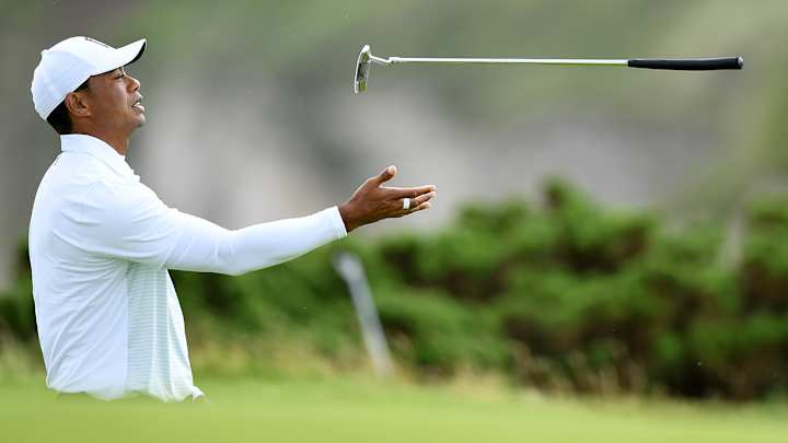 Tiger Woods Misses Cut at Open Despite Second-Round 70
