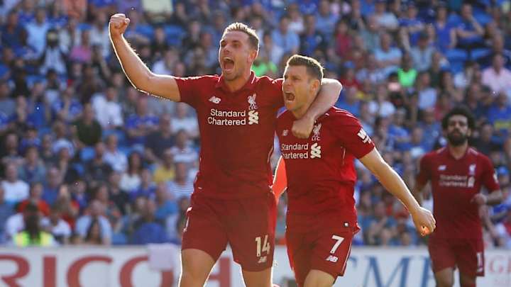 Liverpool Set Highest Premier League Points Tally With 2-0 Win Over Cardiff on Sunday Liverpool Set Highest Premier League Points Tally With 2-0 Win Over Cardiff on Sunday