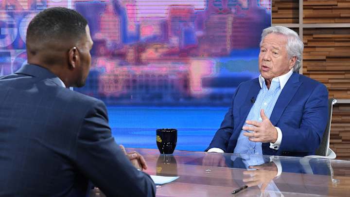 Patriots Owner Robert Kraft Jokes He Loves Refs, Acknowledges Human Error Ahead of Super Bowl