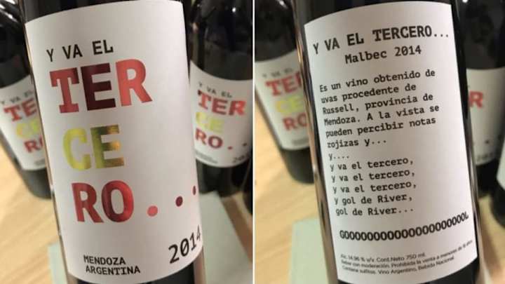 ¿Cuánto vale el vino que recuerda la final de la Copa Libertadores en Madrid?