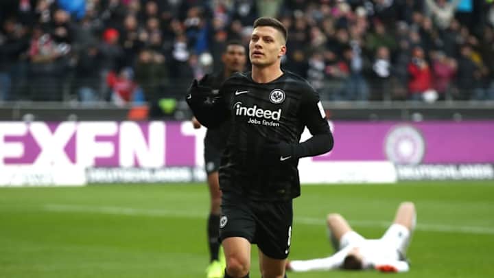 Real Madrid Set Sights on Frankfurt Forward Luka Jovic as Karim Benzema Replacement