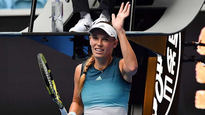 Defending Champion Caroline Wozniacki Eases Into Third Round in Melbourne