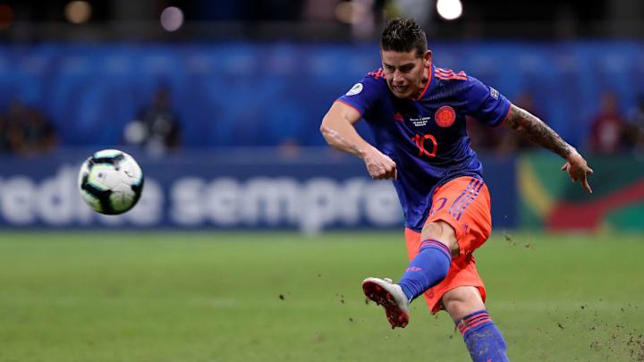 James está demostrando en la Copa América que tiene hueco en el Real Madrid