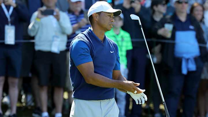 Tiger Woods Trails By Nine at 2019 PGA Championship After Roller-Coaster First Round Tiger Woods Trails By Nine at 2019 PGA Championship After Roller-Coaster First Round