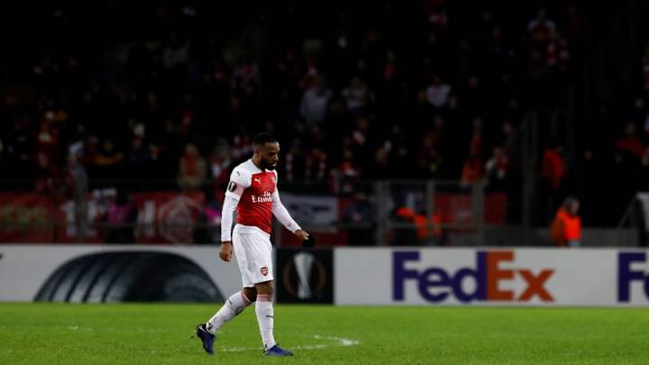 Alexandre Lacazette Banned for Arsenal's Europa League Last-16 Matches Alexandre Lacazette Banned for Arsenal's Europa League Last-16 Matches