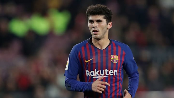Aleñá reconoce que el FC Barcelona estaba pensando en el partido frente al Lyon