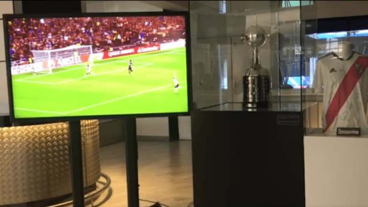 La final de Copa Libertadores fue inmortalizada en el museo del Real Madrid La final de Copa Libertadores fue inmortalizada en el museo del Real Madrid