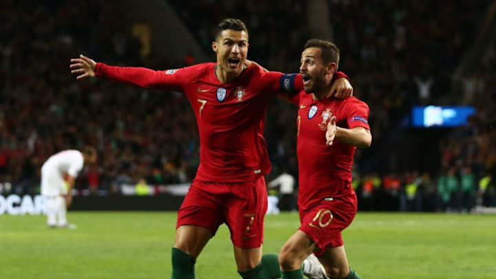 VÍDEO | Cristiano Ronaldo se enoja al enterarse que Bernardo Silva es el MVP de la Nations League