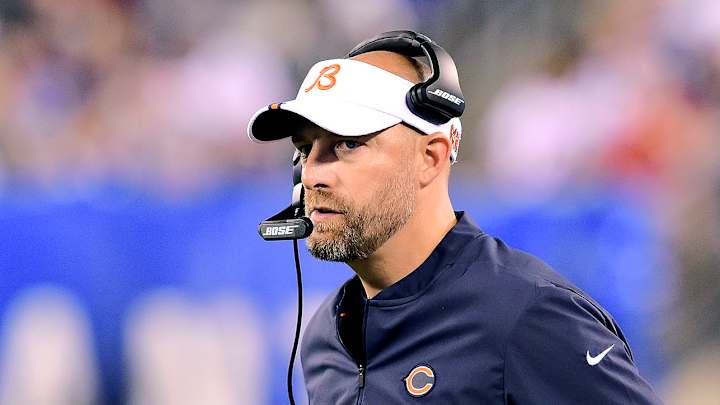 Matt Nagy Responds to Kickers Search: 'Is It Exactly the Perfect Science?'