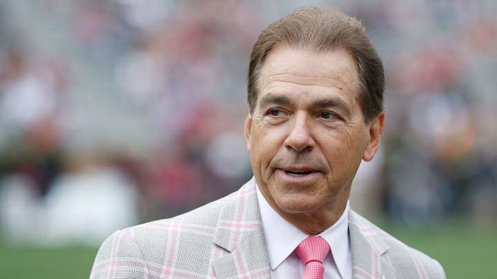 Alabama's Nick Saban Returns to Work Two Days After Hip Replacement Surgery