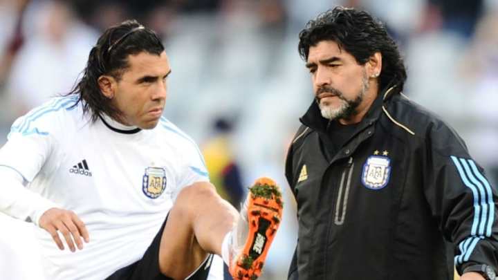 Diego Maradona quiere llevar a Tévez a Gimnasia de la Plata en 2020