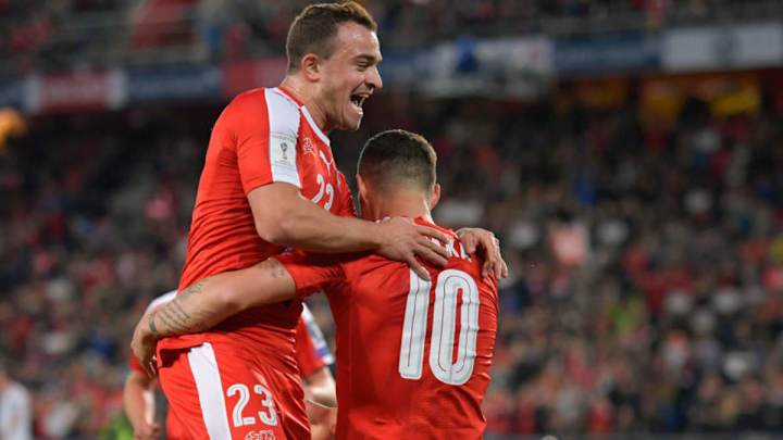 Arsenal's Granit Xhaka Willing to Give Up Switzerland Captaincy to See Xherdan Shaqiri Return Arsenal's Granit Xhaka Willing to Give Up Switzerland Captaincy to See Xherdan Shaqiri Return
