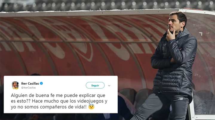 Iker Casillas pide ayuda en Twitter para entender su nueva carta en el 'Ultimate Team' del FIFA 19