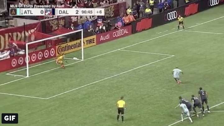 Venezolano Josef Martínez cobró un penalti fiel a su estilo en revés histórico del Atlanta United