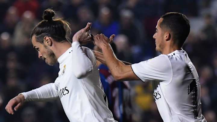 El feo gesto de Bale con sus compañeros tras marcar el gol de la victoria ante el Levante