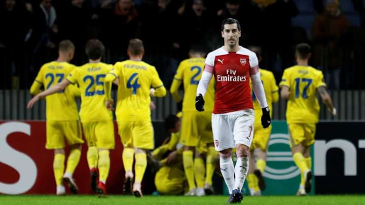 BATE Borisov 1-0 Arsenal: Report, Ratings & Reaction as 10-Man Gunners Embarrassed in Belarus