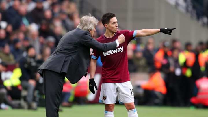 Manuel Pellegrini Addresses Samir Nasri's West Ham Future After Frenchman Suffers Another Injury