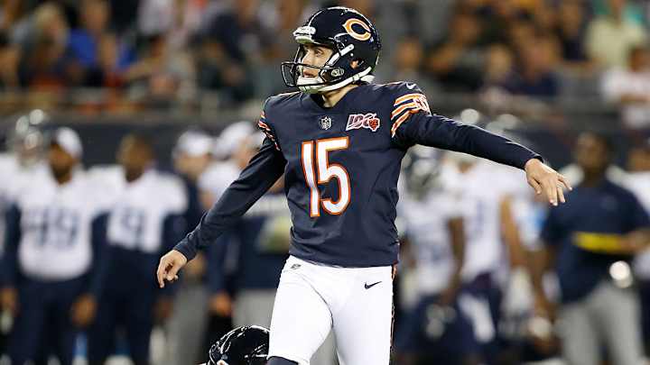 Eddy Pineiro Named Bears' Kicker for Season Opener vs. Packers Eddy Pineiro Named Bears' Kicker for Season Opener vs. Packers