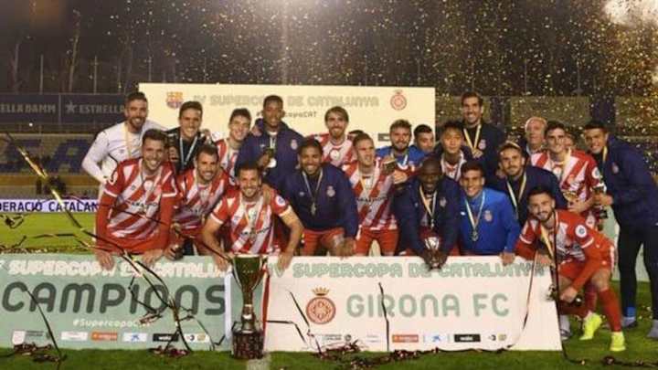 El Girona se proclama campeón de la Supercopa de Cataluña ante el FC Barcelona (0-1)