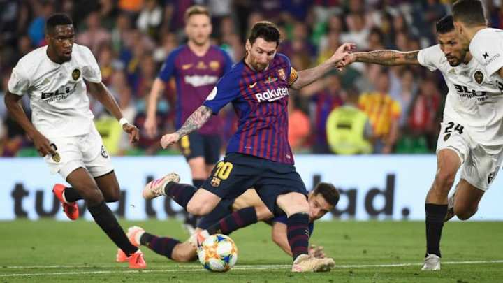 Los dos únicos partidos que el Valencia le ganó al Barcelona en las últimas 12 temporadas en LaLiga