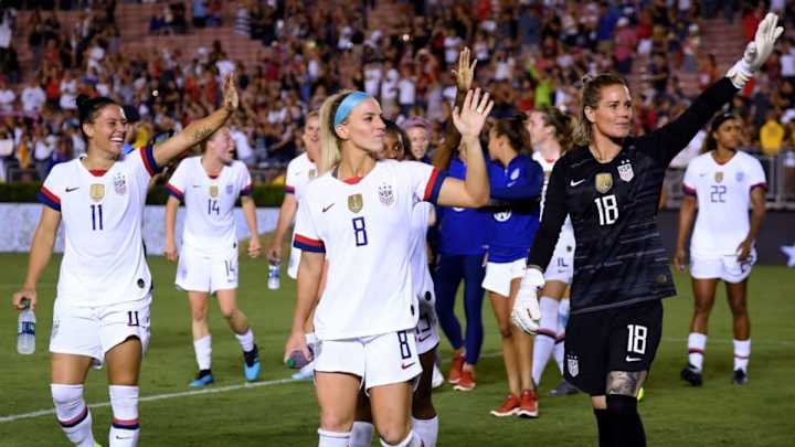 USNWT Continue to Show Strength With Convincing Win Over ROI in First Stop of Victory Tour