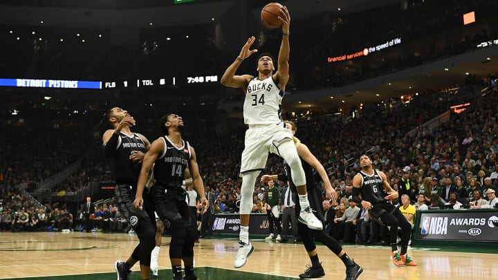 Giannis, Bucks Using Pace-and-Space Blueprint to Demolish the Pistons