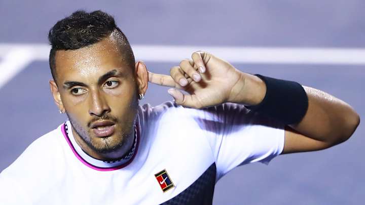 Kyrgios Scores Huge Upset of Nadal at Mexican Open