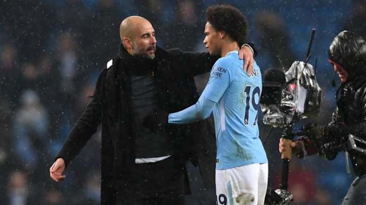 Pep Guardiola Hints That Bayern Munich Interest Has Stalled Leroy Sane Contract Talks