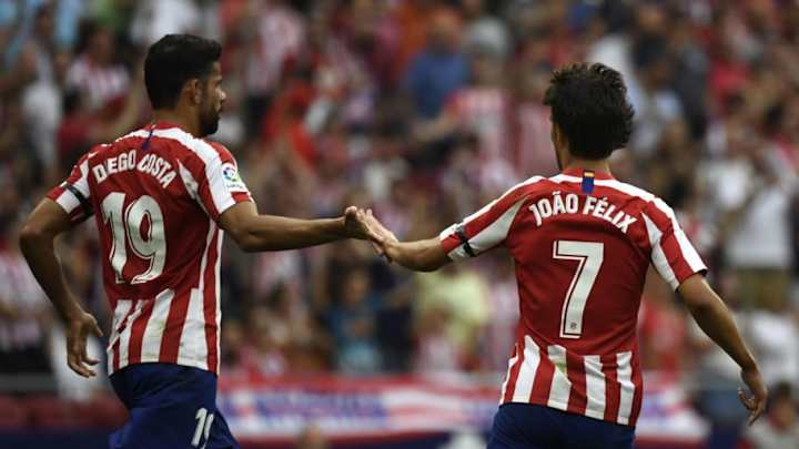 Costa, Morata y João Félix jugarán juntos desde el arranque por primera vez