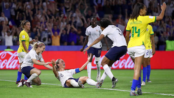 France Survives Brazil in Extra Time, Reaches Women's World Cup Quarterfinals France Survives Brazil in Extra Time, Reaches Women's World Cup Quarterfinals