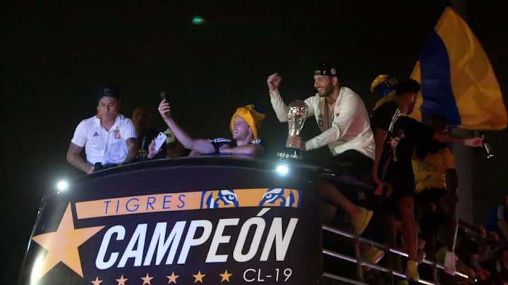 Las burlas de los futbolistas Tigres a Monterrey tras ganar la Liga MX