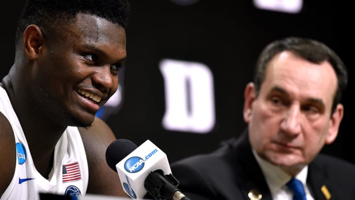 Coach K: Zion Williamson Was Out of Shape, 'Never Should've Played' in Summer League