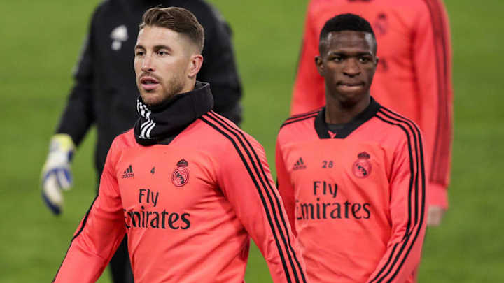 Sergio Ramos pide que no pongan a Vinícius Junior en las nubes