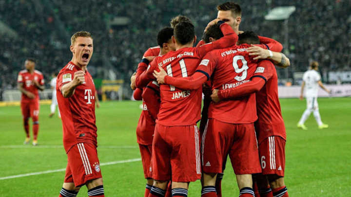 Monchengladbach 1-5 Bayern Munich: Report, Ratings & Reaction as Die Roten Join Dortmund at the Top