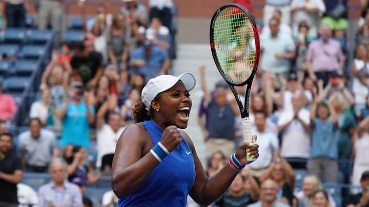 American Taylor Townsend Upsets No. 4 Simona Halep at U.S. Open American Taylor Townsend Upsets No. 4 Simona Halep at U.S. Open
