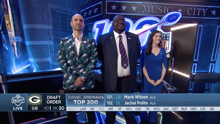 Watch: Giants Fan Wins Season Tickets for 100 Years at 2019 NFL Draft