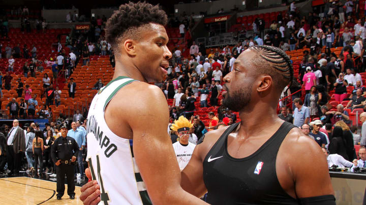 Dwyane Wade: Giannis Antetokounmpo Has 'Put Himself in a Position to Be an MVP Candidate' Dwyane Wade: Giannis Antetokounmpo Has 'Put Himself in a Position to Be an MVP Candidate'