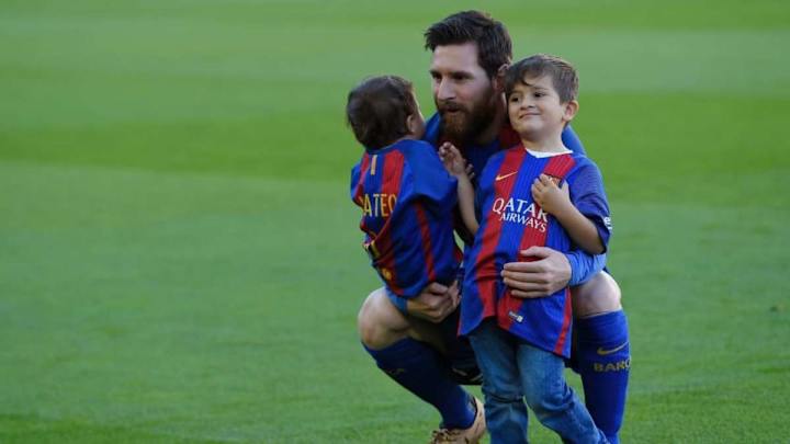 Las fotos de los hijos de Messi disfrazados de Harry Potter