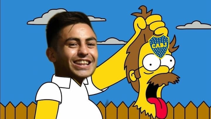 Las cargadas de River a Boca con un nuevo video en una escena de los Simpson