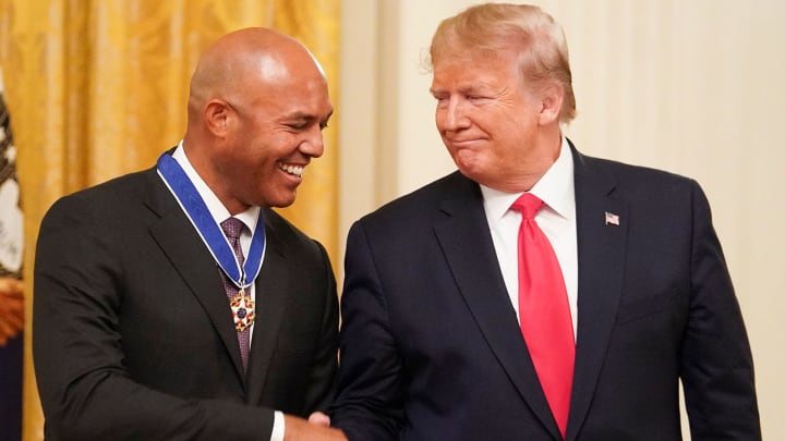 Donald Trump Awards Mariano Rivera the Presidential Medal of Freedom Donald Trump Awards Mariano Rivera the Presidential Medal of Freedom