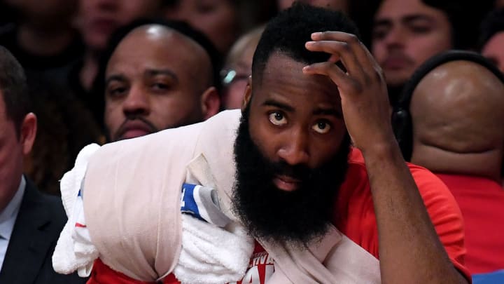 Rockets' James Harden Upset With Refs After Loss To Lakers Rockets' James Harden Upset With Refs After Loss To Lakers