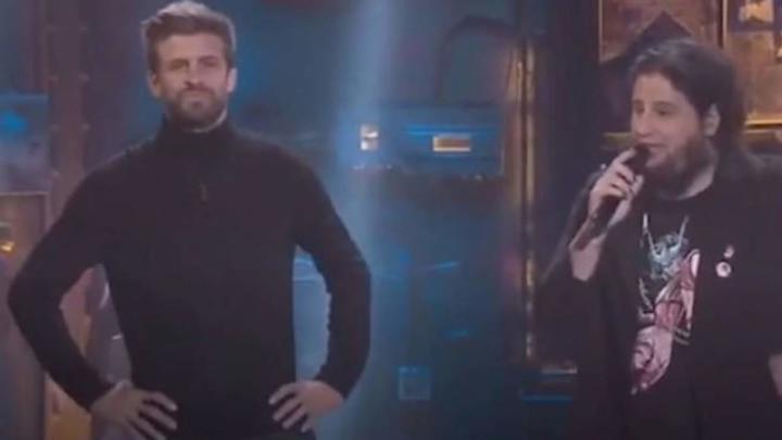 Material inédito de Piqué en 'La Resistencia': "Mejor silbadme y así parece que esto es el Bernabéu"