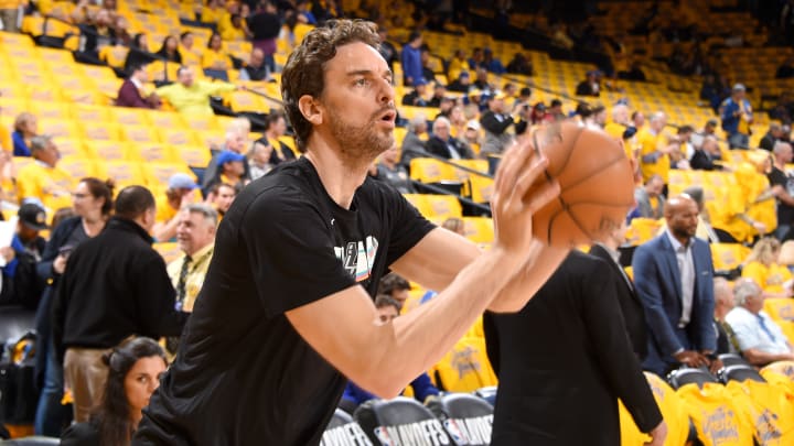 Report: Pau Gasol Agrees to One-Year Contract With Blazers