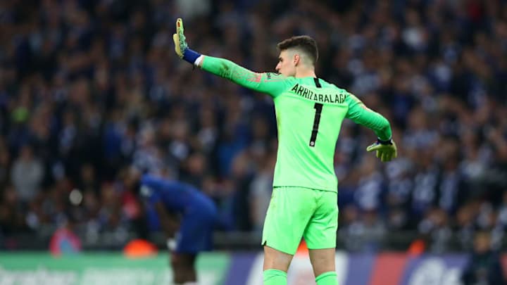 El comunicado de Kepa y Sarri sobre la polémica en la Copa de la Liga