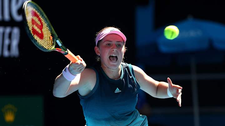 22nd-Seeded Jelena Ostapenko Loses in the First Round at the Australian Open