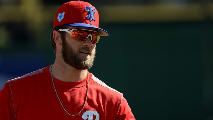 Watch: Bryce Harper Makes Phillies Debut in Spring Training, Walks Up to 'Fresh Prince' Theme Song