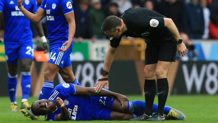 Sol Bamba Ruled Out for the Remainder of Cardiff's Season After Rupturing ACL Against Wolves