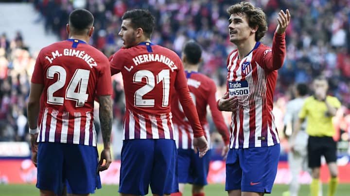 Atletico Madrid 2-0 Getafe CF: Report, Ratings & Reaction as First Half Goals See Off 9-Man Getafe